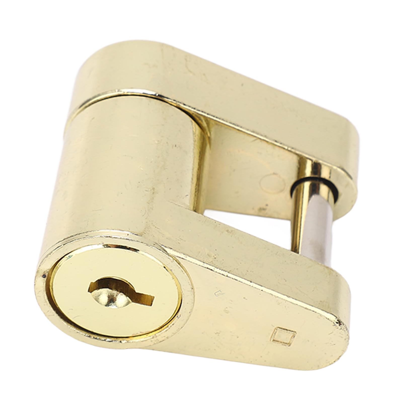 Blocco di aggancio per gancio di traino, antifurto, versatile, per camion RVS, cassetta degli attrezzi (oro) - 8