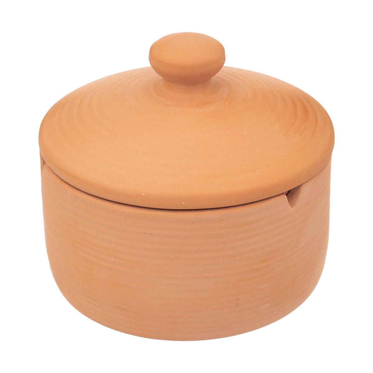 Atmosphera Cendrier Bota Métal Et Céramique Bleu D12 Cm - Cendrier Design Authentique Et Pratique