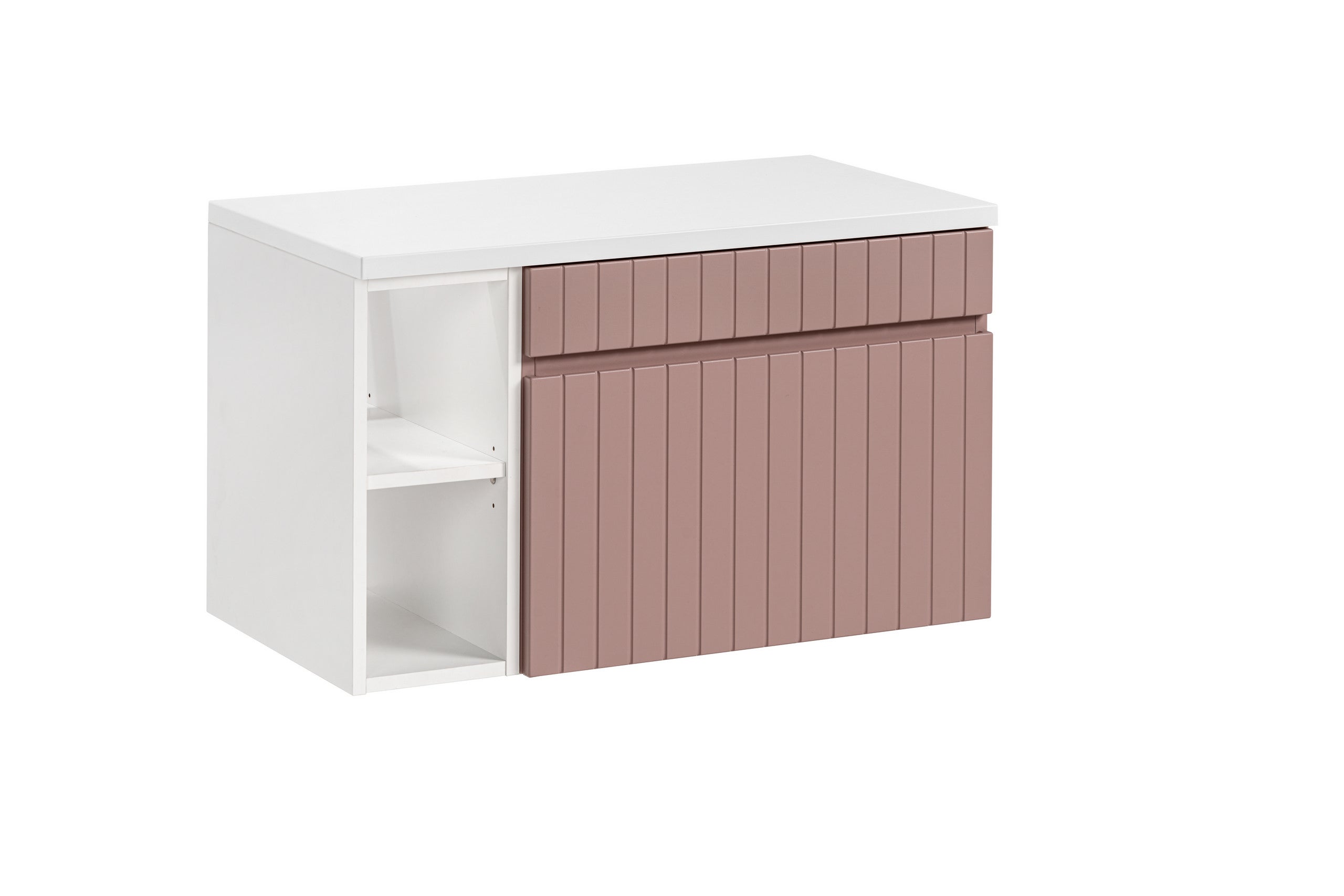 Zestaw mebli łazienkowych 80cm Comad Iconic Rose