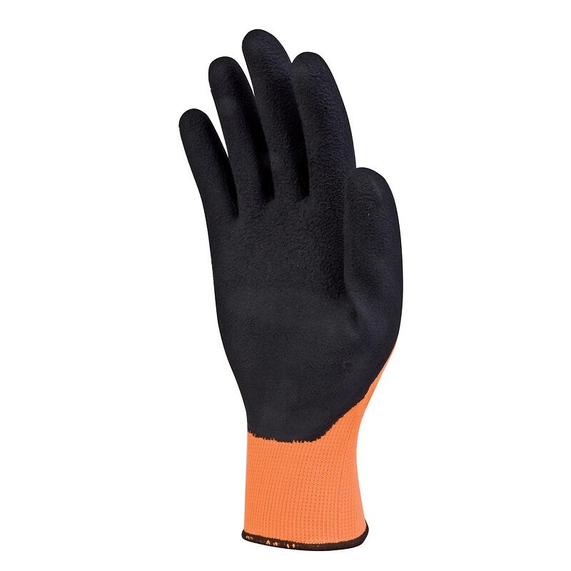 Lot de 6 paires de gants manutention jaune fluo - Taille 9 - Deltaplus - 4
