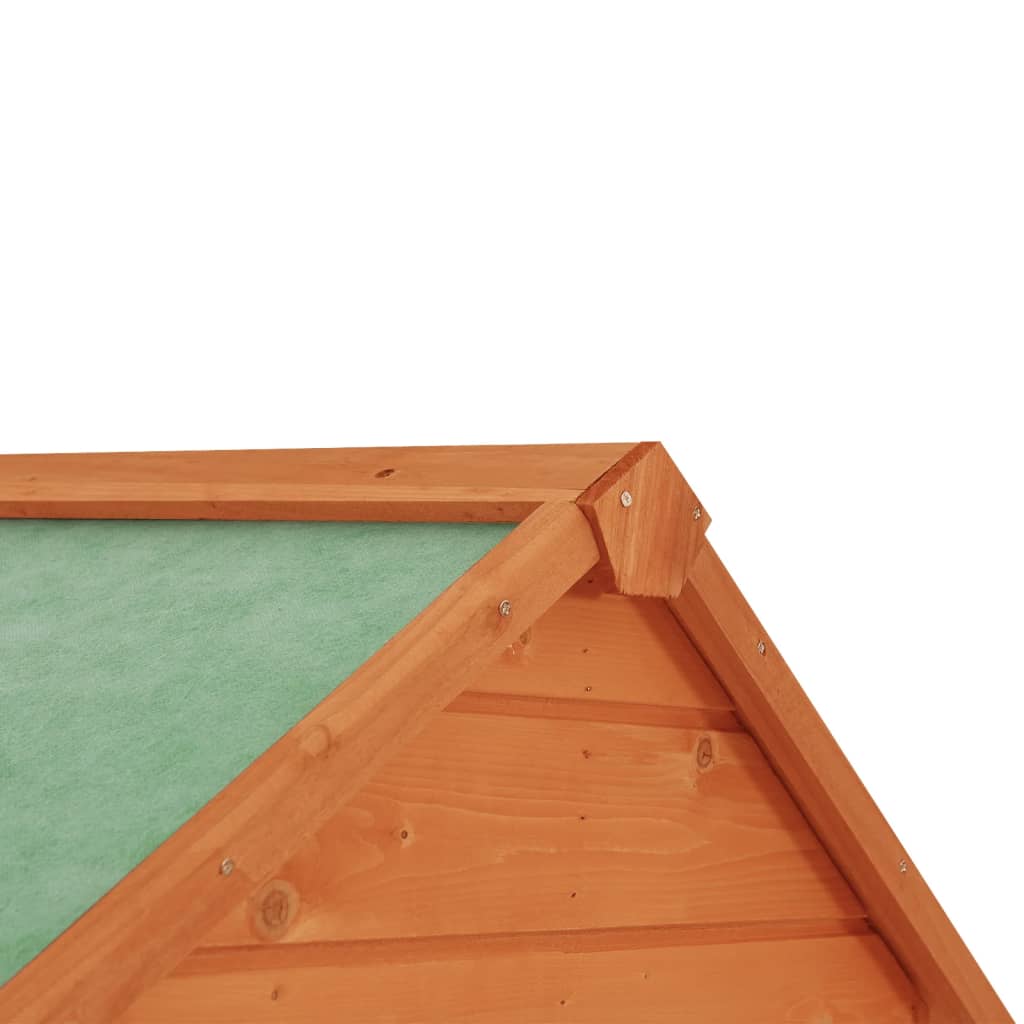 Armoire de rangement de jardin Marron 42,5x64x190 cm - 8