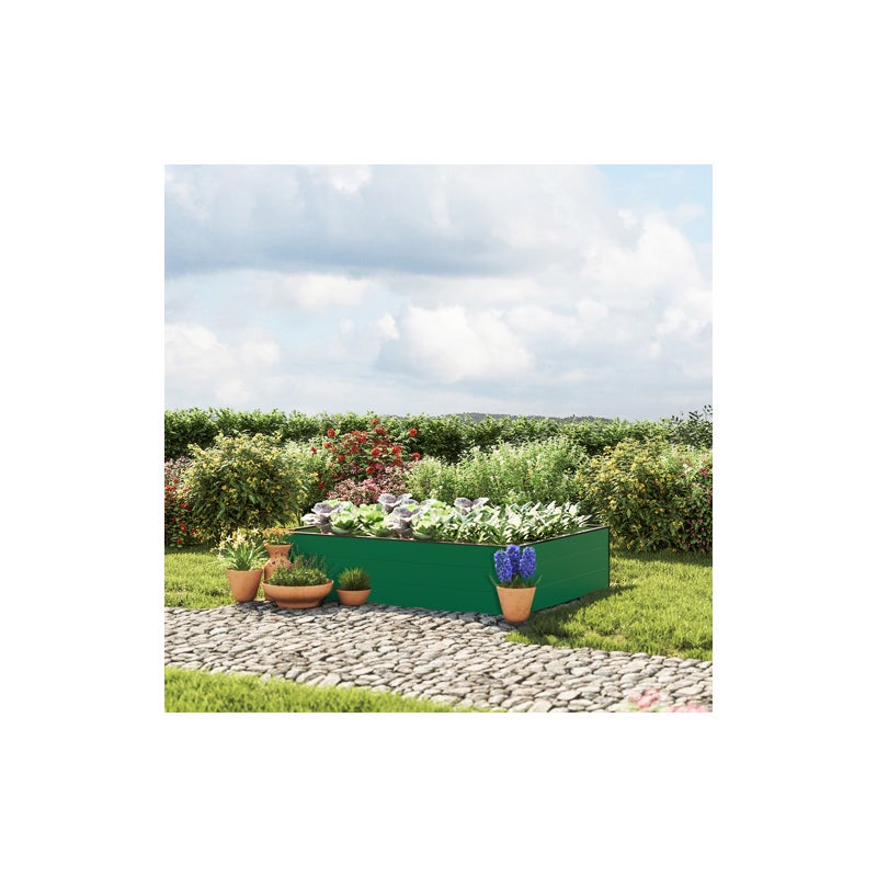 119 x 150 x 39 cm Grządka podwyższona, zielony