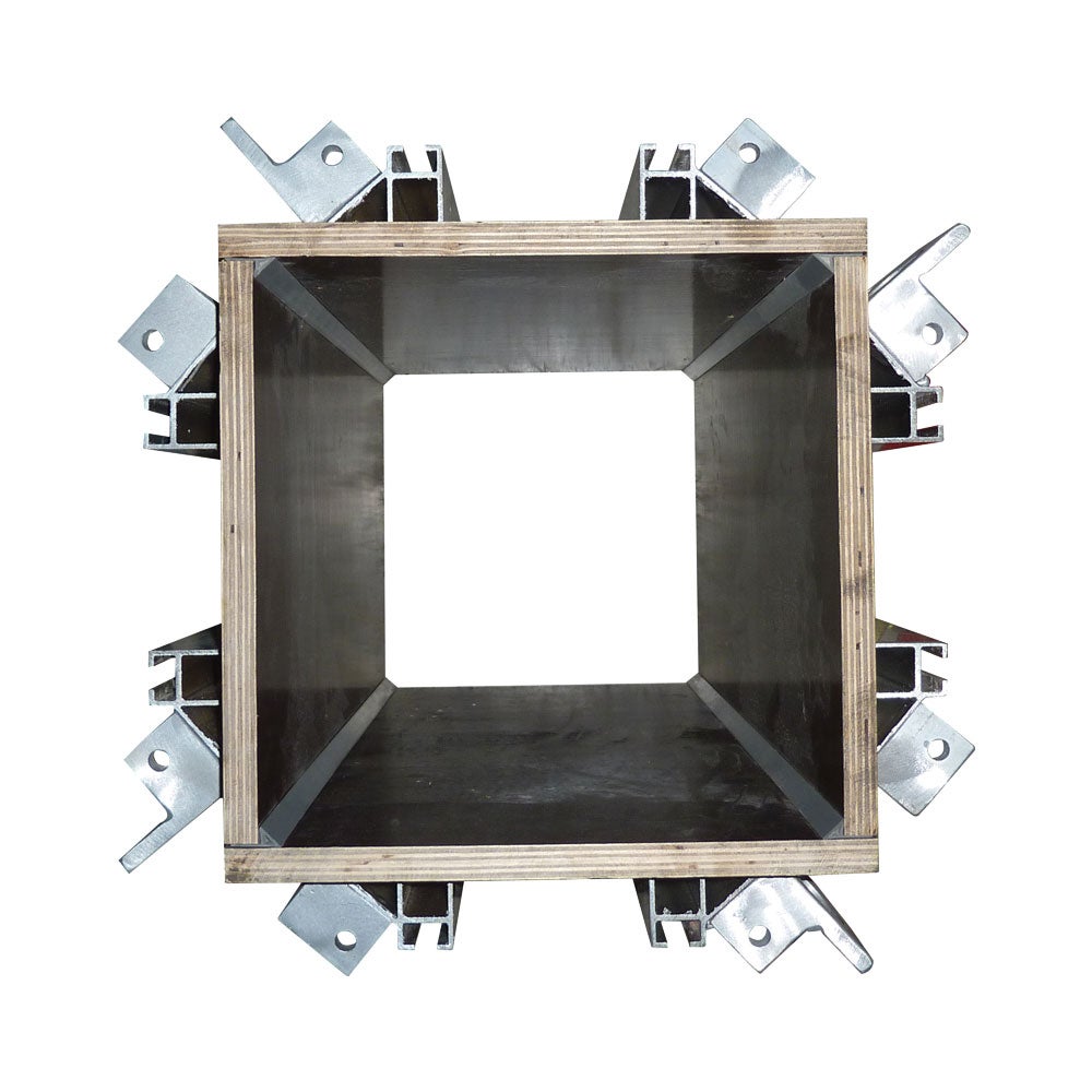 Kit coffrage poteau réutilisable ALU POLYCOFFRA hauteur 3 mètres - 5
