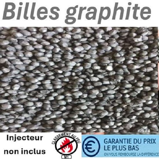 1000 LITRES billes graphite 1 m3