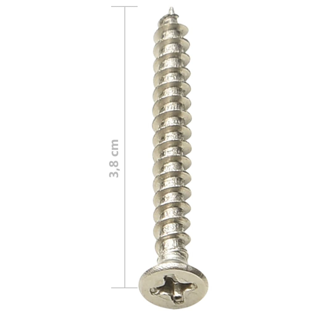 Clips de fixation et vis 200 pcs Plastique et inox 304 - 7