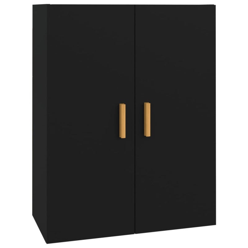 Armoire murale suspendue Noir 69,5x34x90 cm - 2