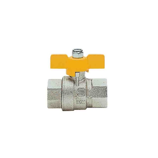 Robinet à boisseau sphérique avec levier en aluminium