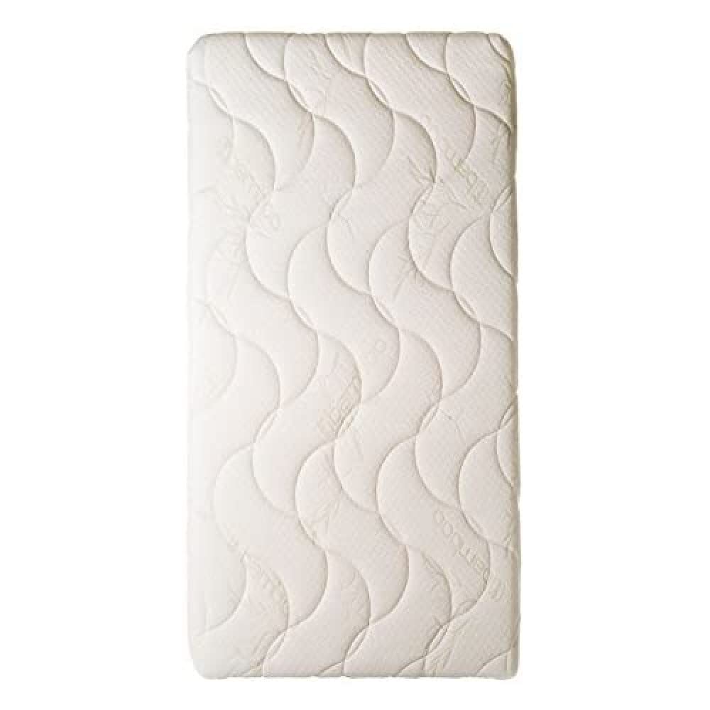 Materasso Bambino 50x100 Cm In Fibra Di Bambù - Antibatterico, Doppia Faccia Estate/Inverno, Produzione Francese