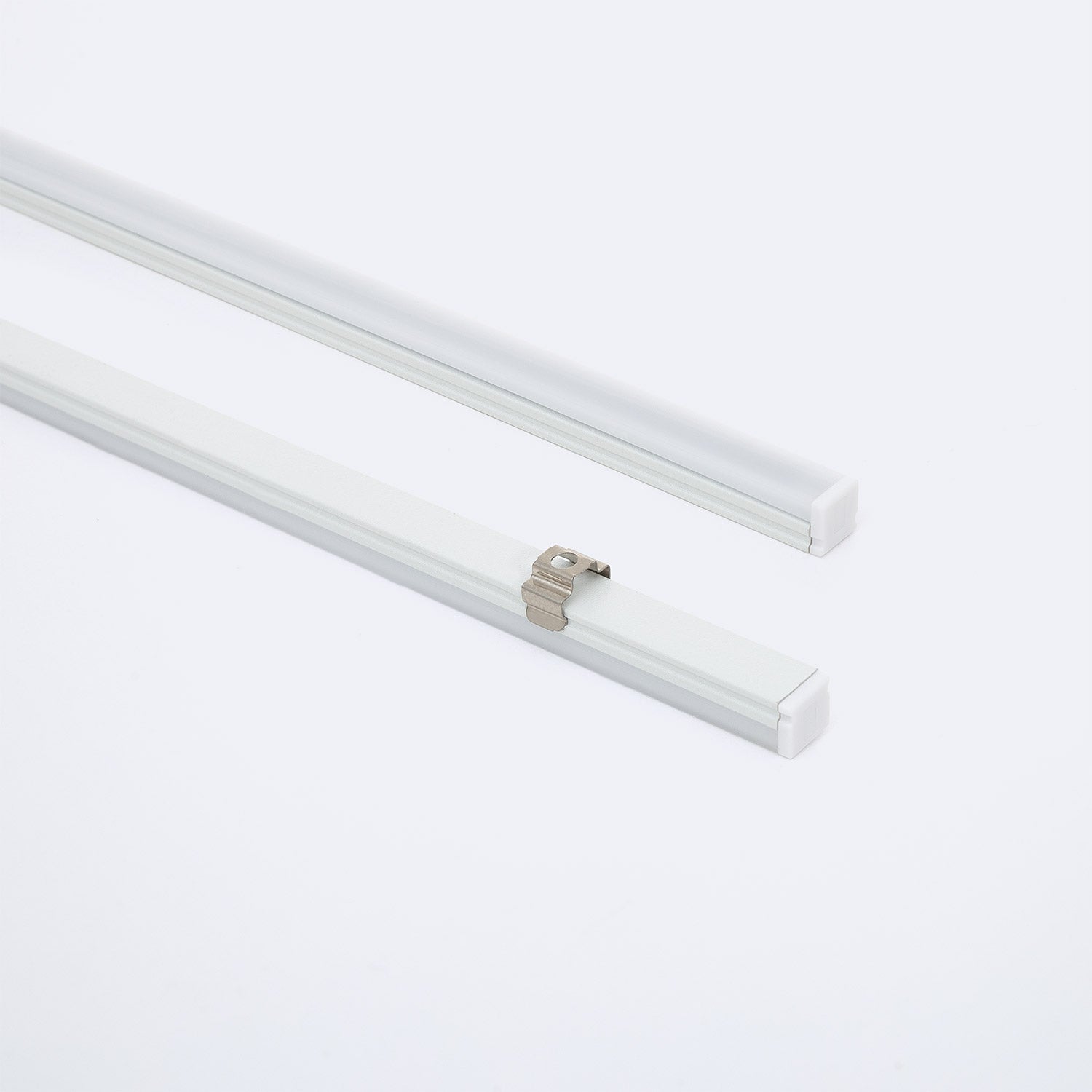 Profilé Aluminium En Saillie 8x8 pour Rubans LED jusqu'à 6 mm | Blanc 2 ...