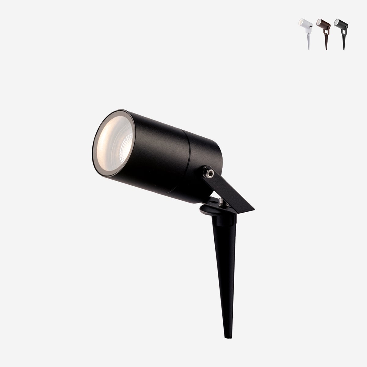 Set di 2 - Faretto LED da giardino 7W 4000K bianco neutro, faretto a