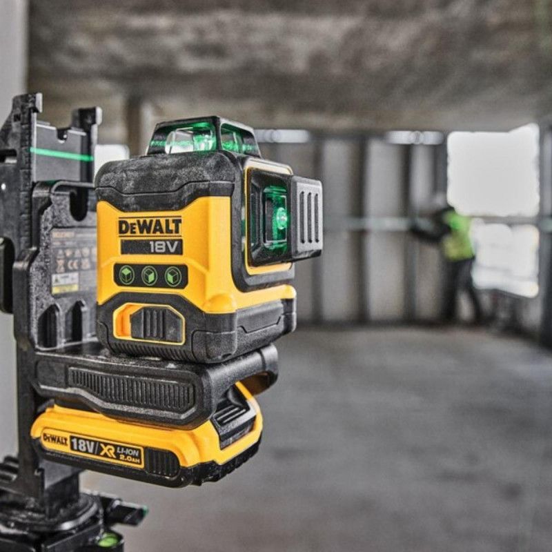 DEWALT Laser Multilinea Verde 3x360° 18V 2Ah - DCLE34031D1-QW - 6