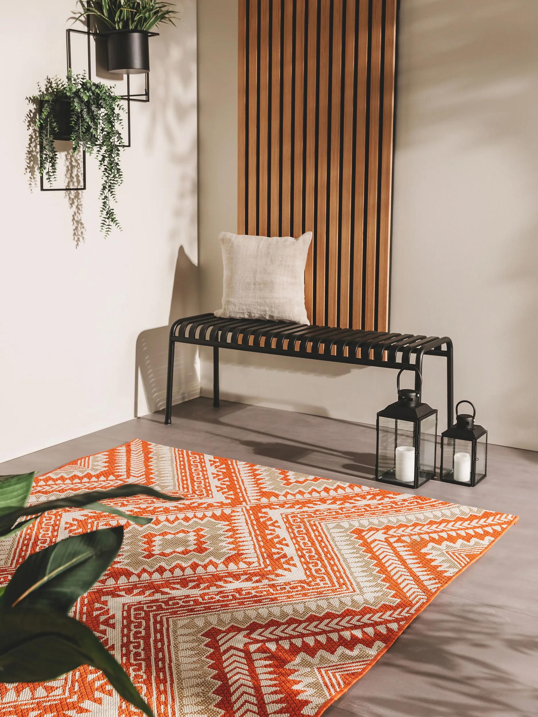BENUTA - Tapis d'extérieur & intérieur Cleo orange 300x400 cm - 2
