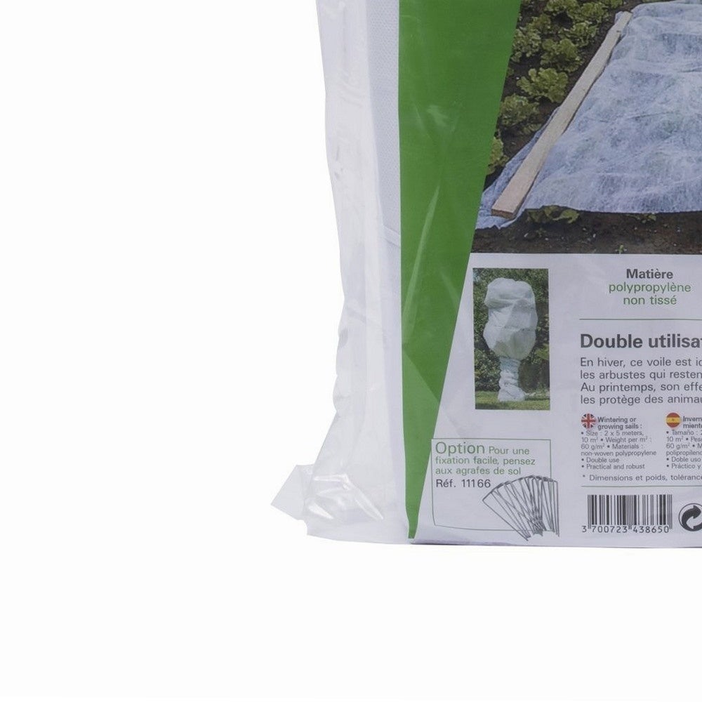 Voile d'hivernage blanc 60g-m2 WERKA PRO 2 x 5m - 8
