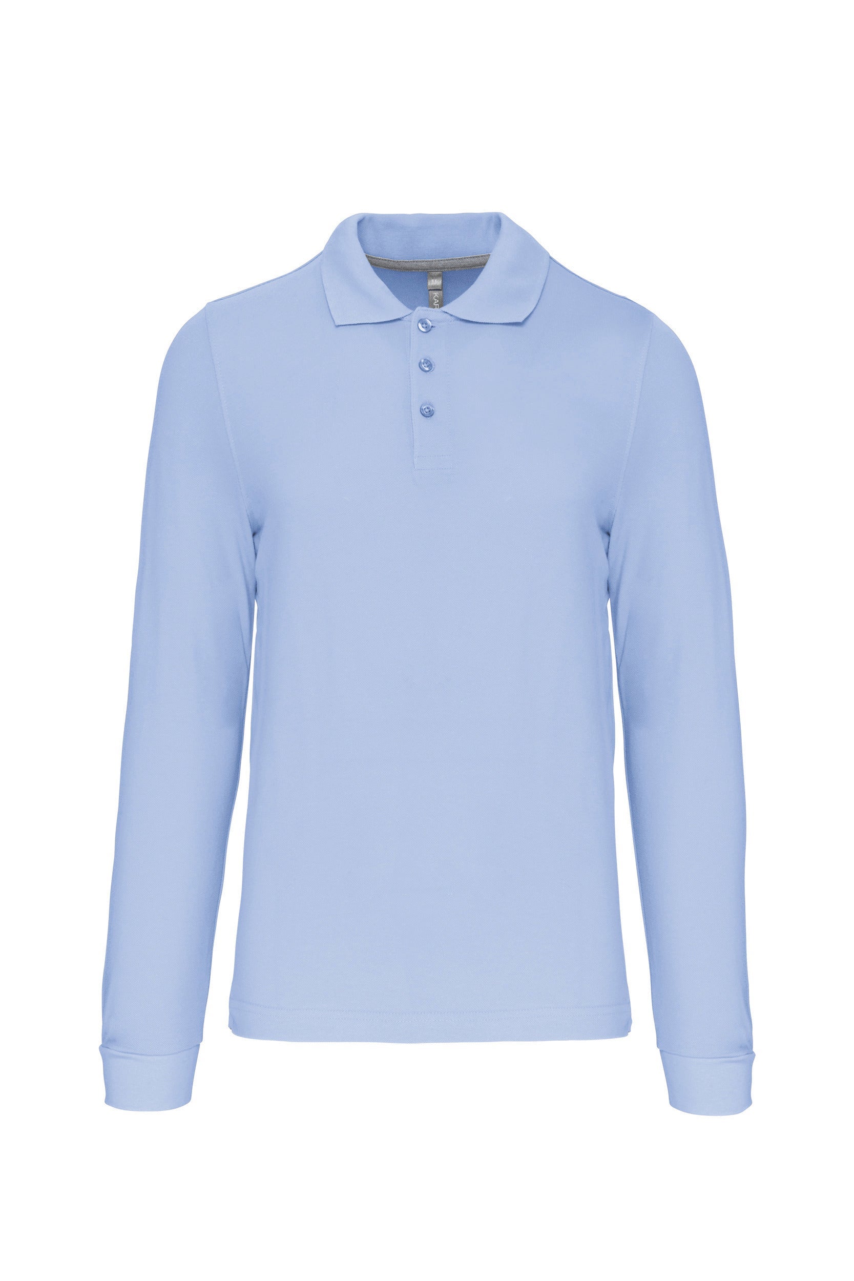 Polo de travail manches longues Kariban 100% coton Noir M - 4