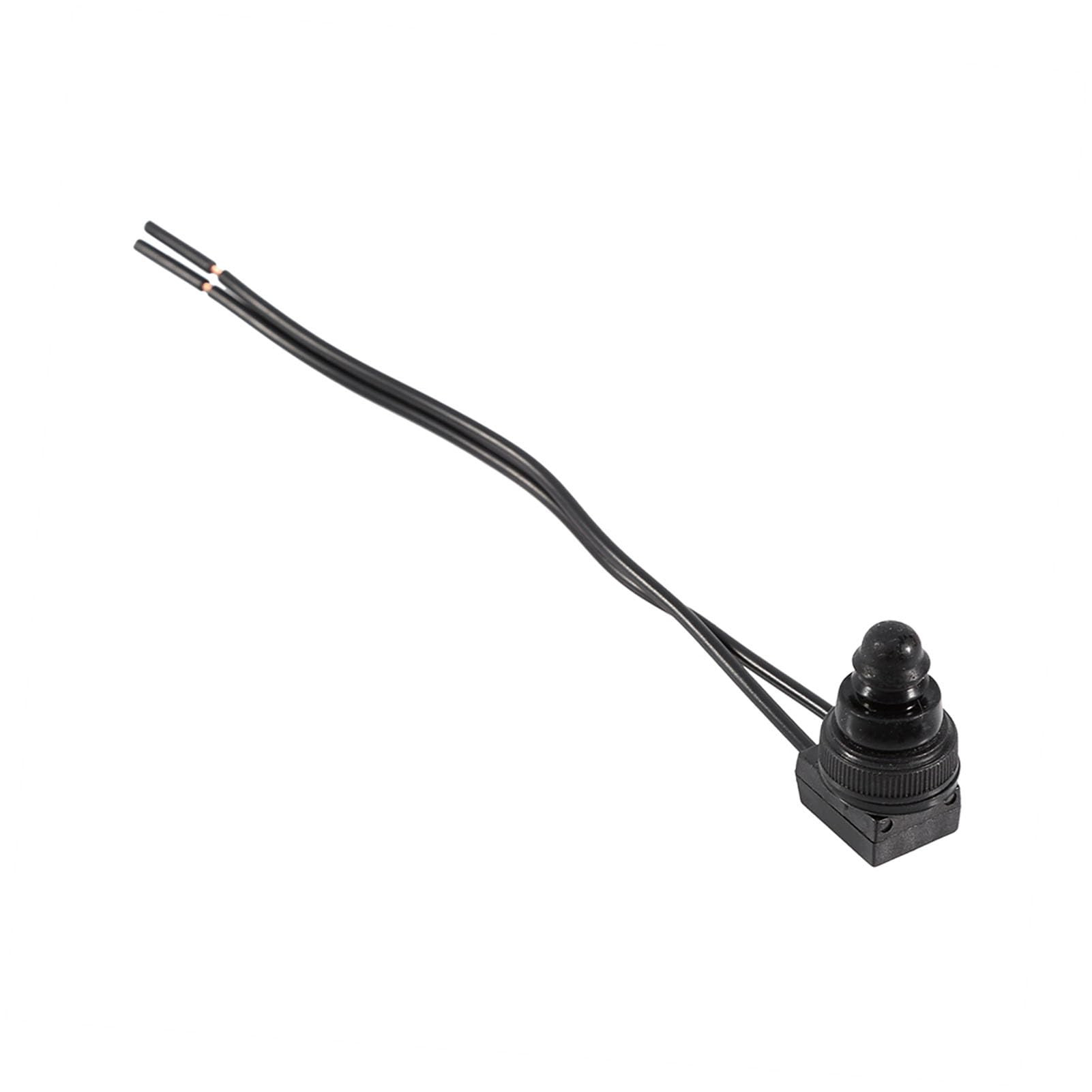 Lot De 5 Interrupteurs Ronds 12V LED Orange - Pour Voiture, Camion, Bateau - Marche/arrêt, Installation Facile (trou 1.9 Cm)