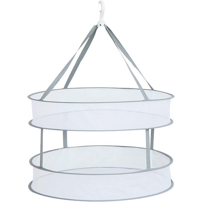 Składany stojak do suszenia ubrań Poziomy suszarki Składana siatka do suszenia Składany wieszak na ubrania Wiszący wieszak na ubrania Patelnia