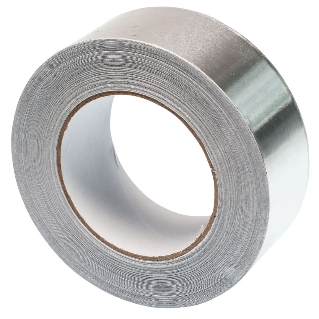 Nastro Adesivo Argentato Safero - 48 Mm X 45 M, Forte Adesivo, Impermeabile, Multiuso Per Riparazioni