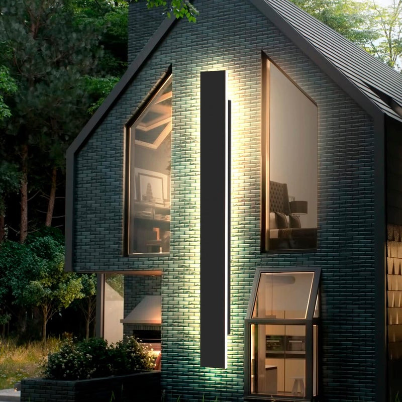 ZMH IP54 LED kinkiet Villa zewnętrzny akrylowy kinkiet