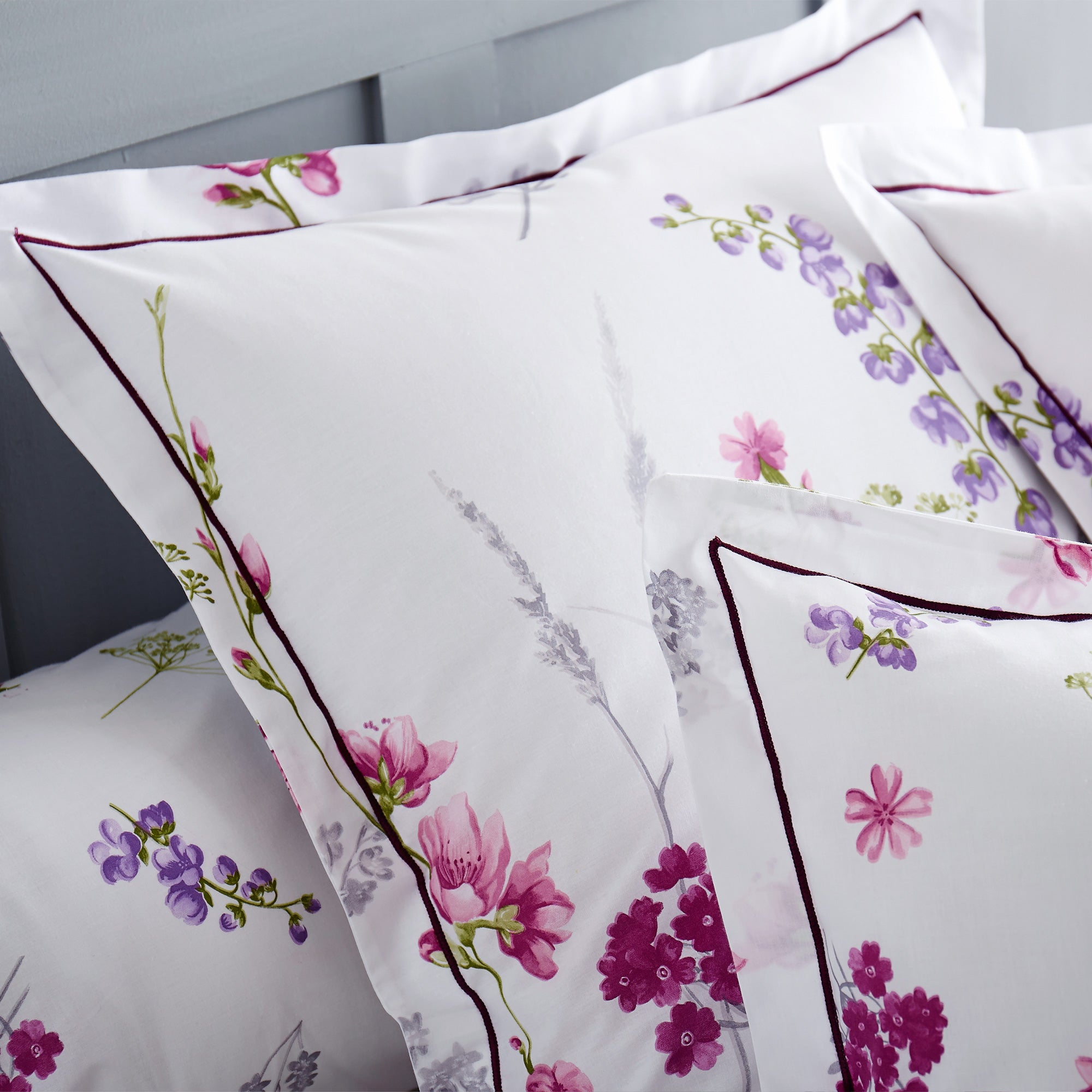 Taie d'oreiller 70x50 cm coton PRETTY blanc - 3