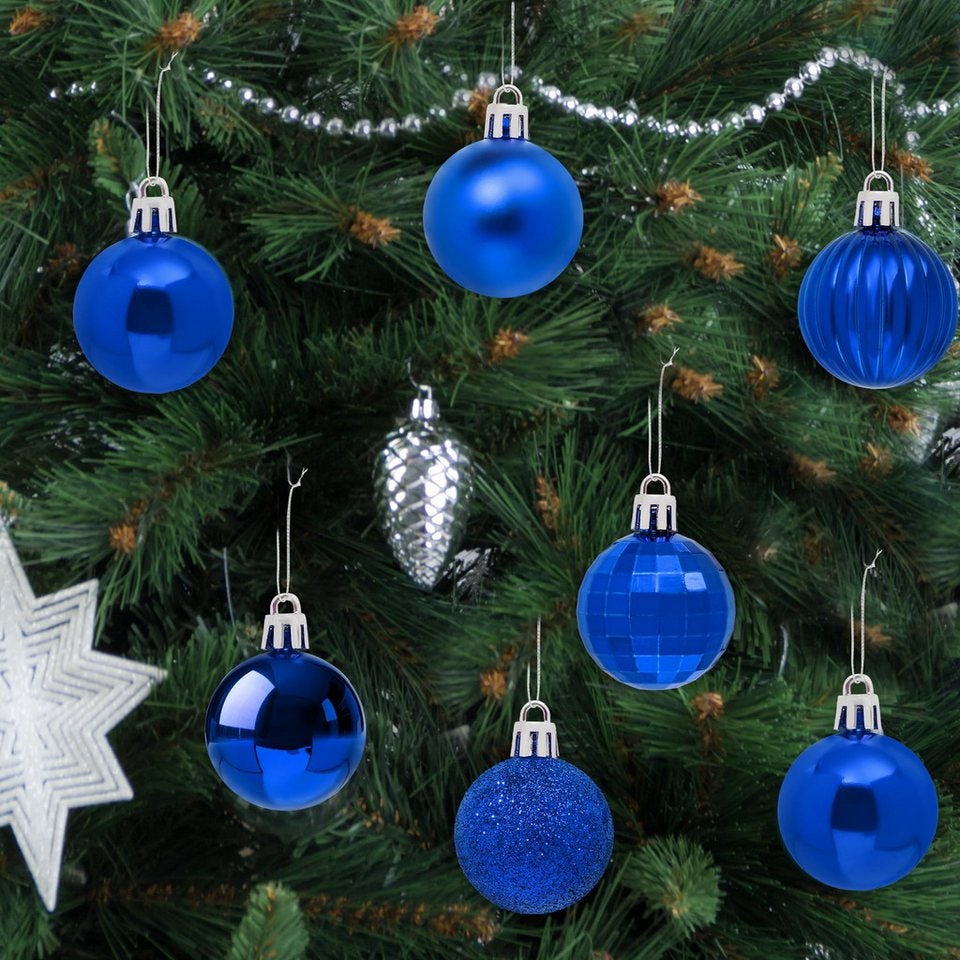 Conjunto de 36 enfeites para árvores de Natal, Conjunto de bolas de Natal, Pingentes para árvores de Natal, Presente de Natal, Decorações de Natal - 3