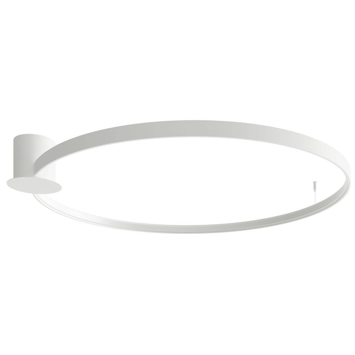 Plafon Rio okrągły biały LED 44W 3000K 5818lm ring wym: 12,5 x 115 cm IP20 aluminium Thoro Lighting