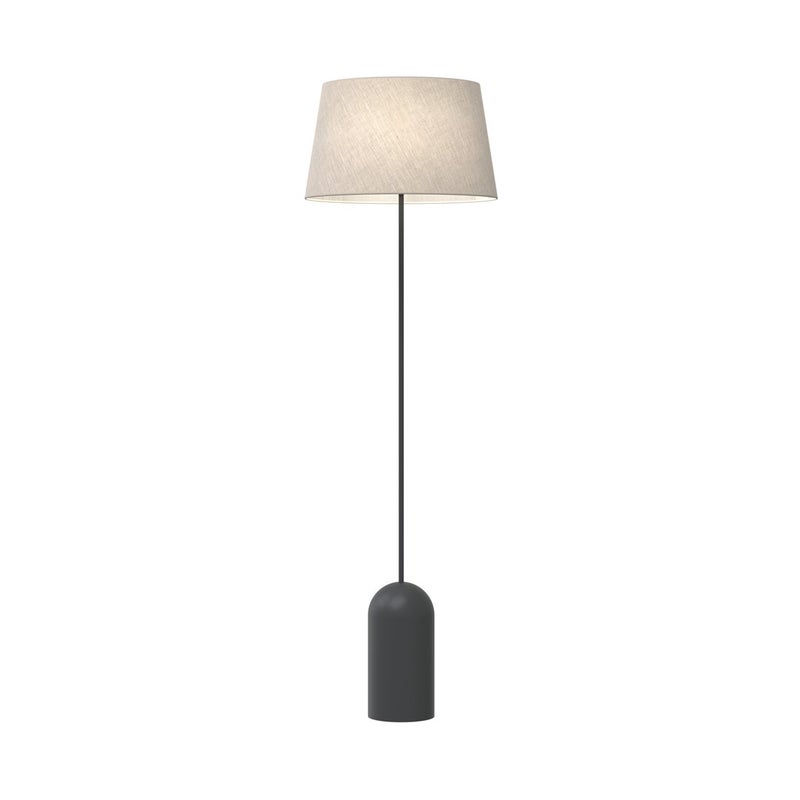 Lampa stojąca PEARL czarno-beżowa 1xE27x15W tkanina wym:150x44x44cm IP20 Emibig