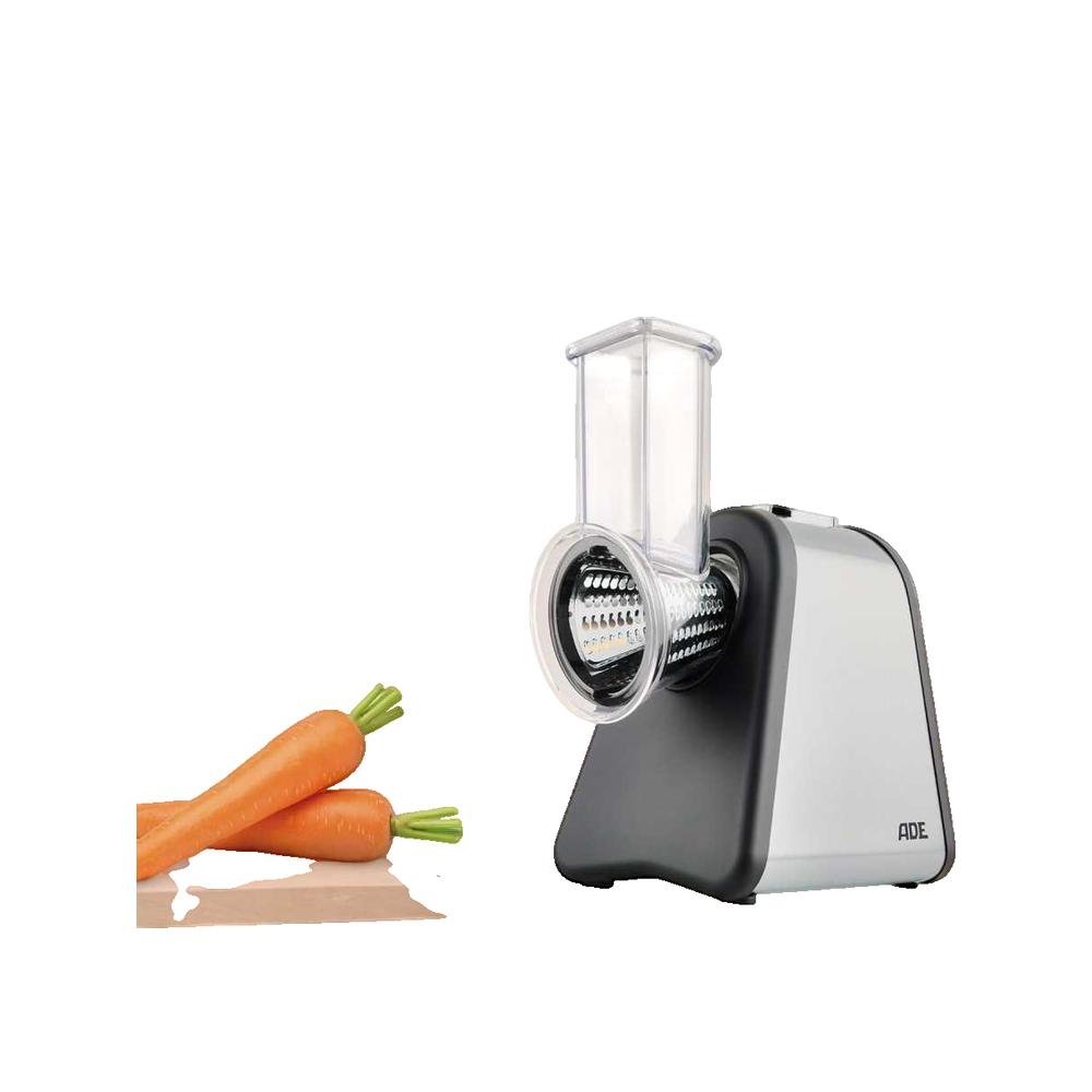 Ade Rallador Eléctrico, Gadget De Cocina, 4 Tipos De Rallador, Acero Inoxidable/Plástico Acero Inoxidable, Leroy Merlin