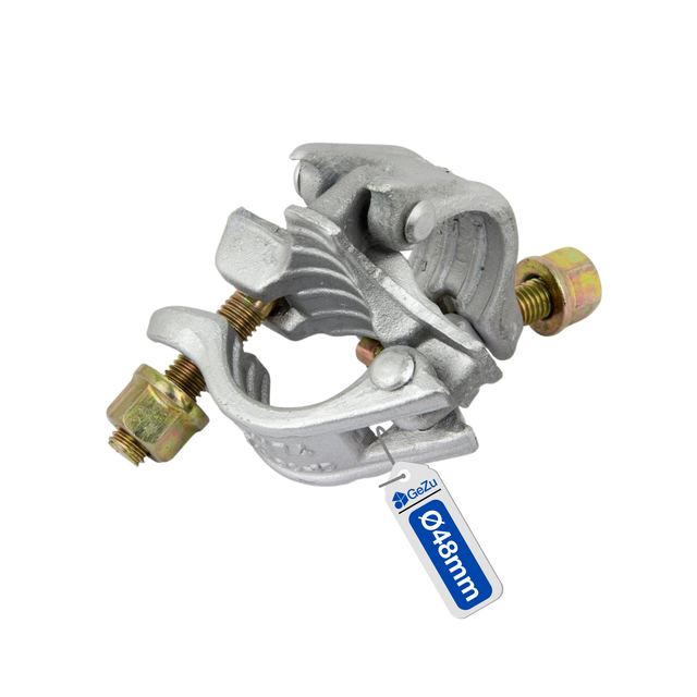 Coupleur d'échafaudage Galvanoplastie 48 x 48 mm serre joint pour tuyau acier construction GeZu Impex