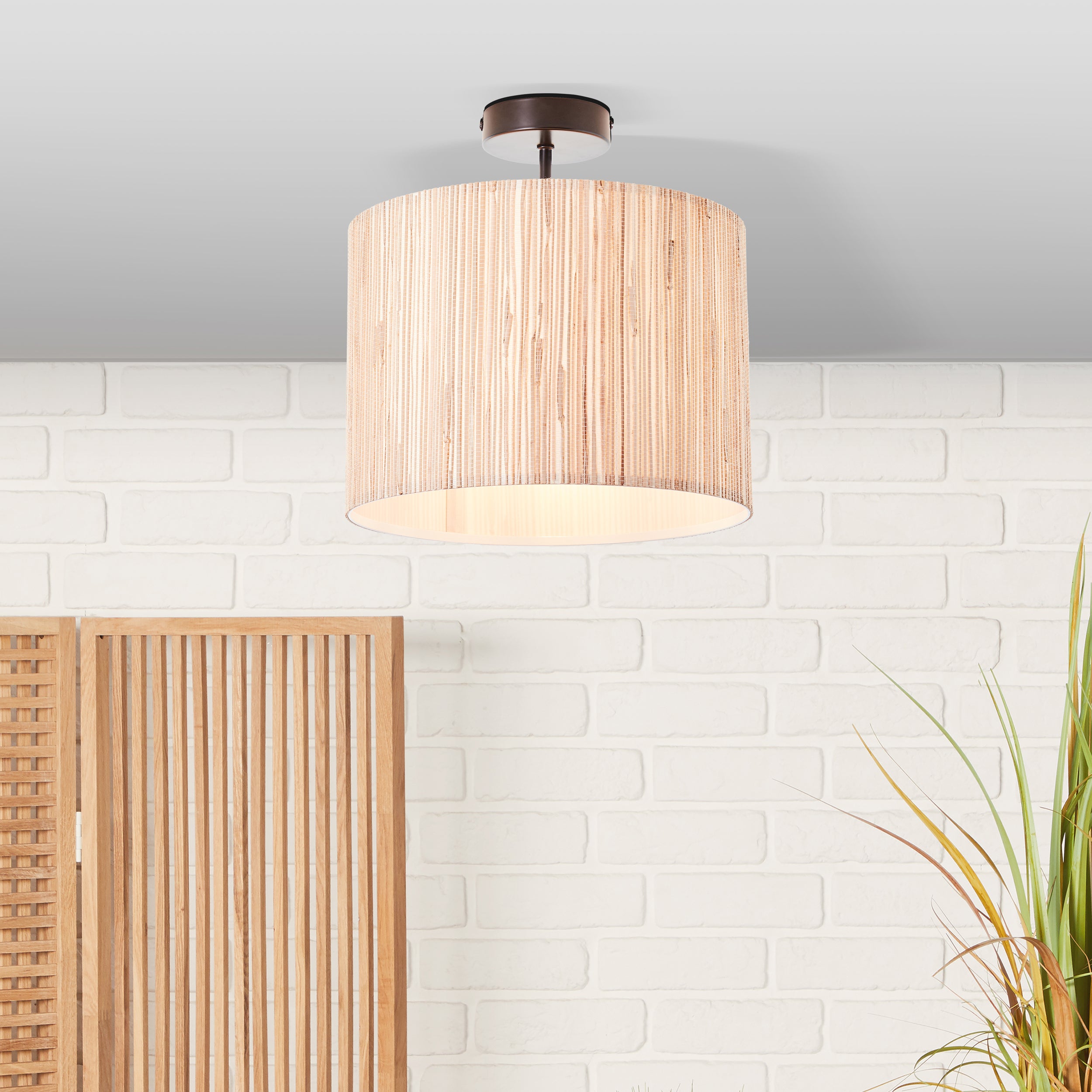 Brilliant lampa Eunice LED lampa stołowa 40cm czarny mat drewno/plastik/czarny metal 6,5 W zintegrowana dioda LED - 4