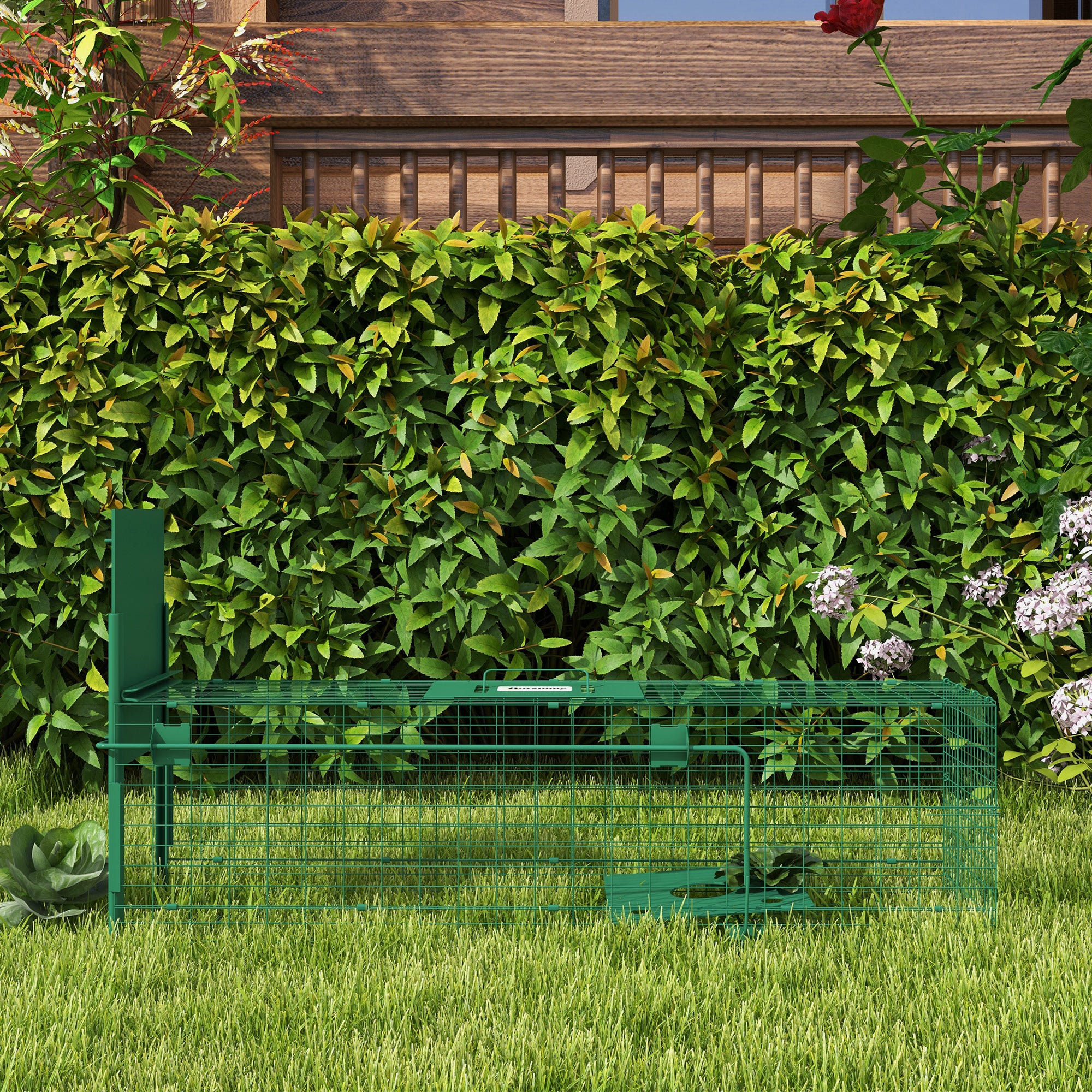 Liste Animaux Rongeurs Cage attrape animaux nuisibles 100 x 25 x 28 cm avec 1 entrée, vert ...