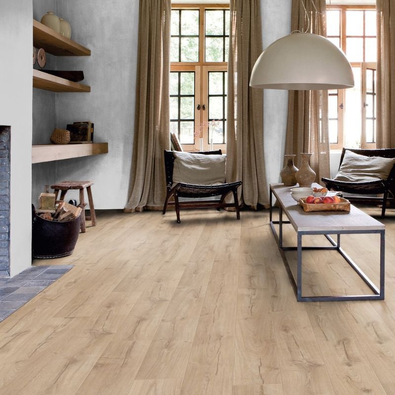 Piso Vinílico efeito Carvalho Amanecer em Rolo 20 m², 1 mm Resistente à água - 7