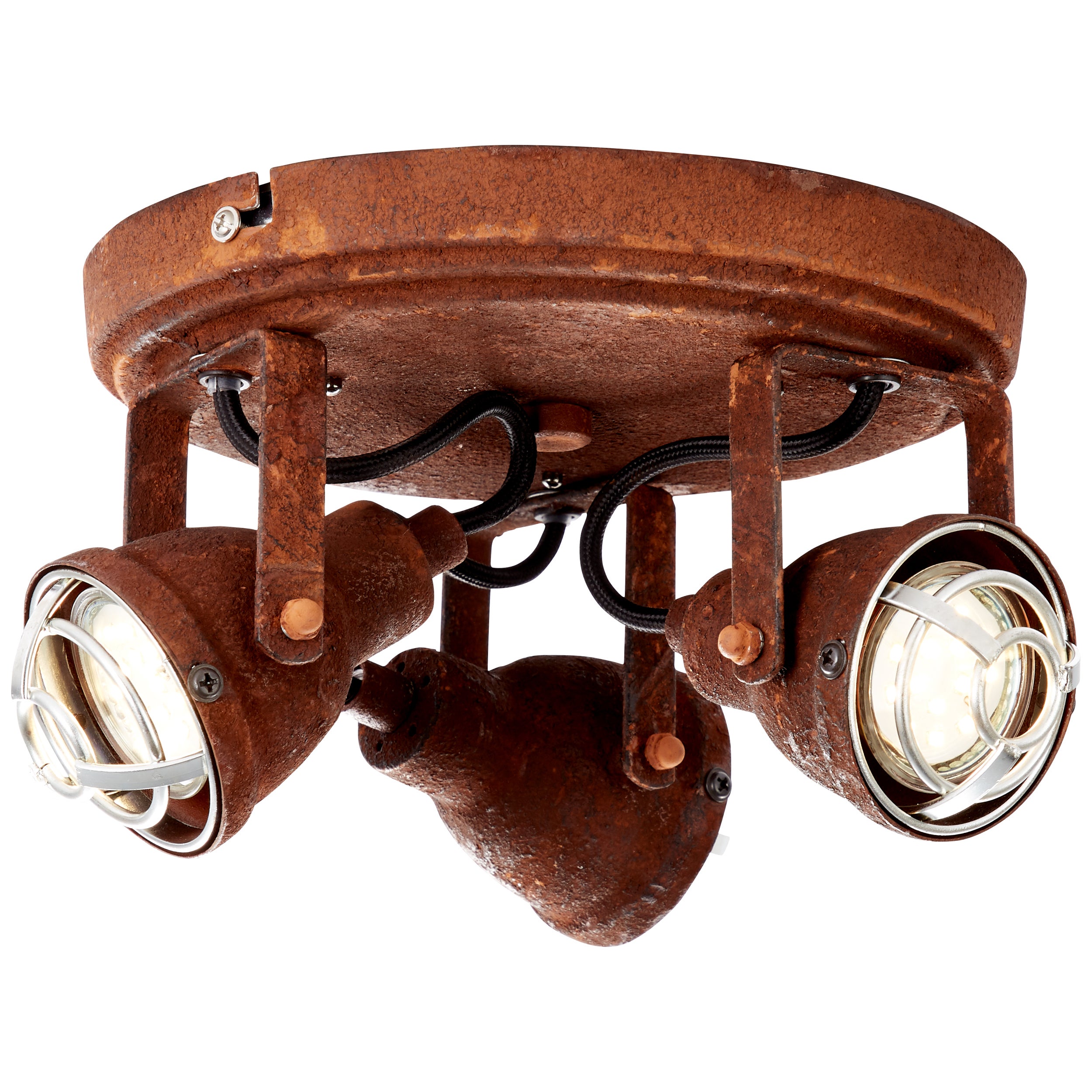 Brilliant Lamp Koji lampa stołowa czarny/drewno metal/czarny bambus 1x A60, E27, 25 W - 3