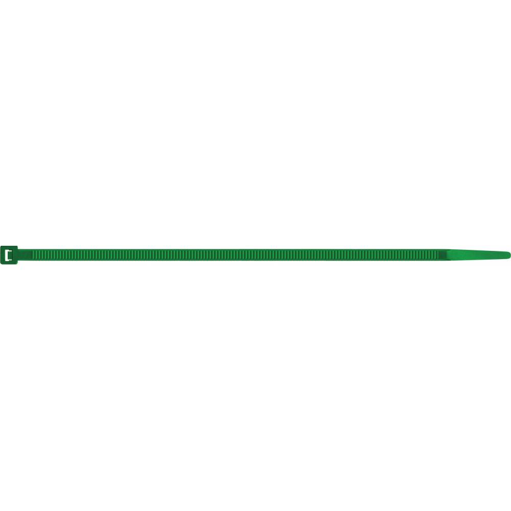 Lot De 100 Colliers De Serrage Nylon Vert Fluo 2,5x200 Mm - Pour Auto, Moto, Quad, Neufs