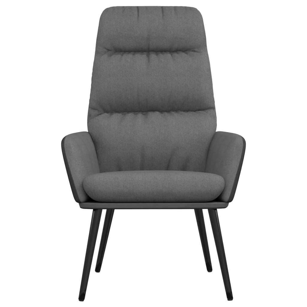 Chaise de relaxation | Fauteuil de relaxation | Chaise de Salon Gris clair Tissu710227 - 3