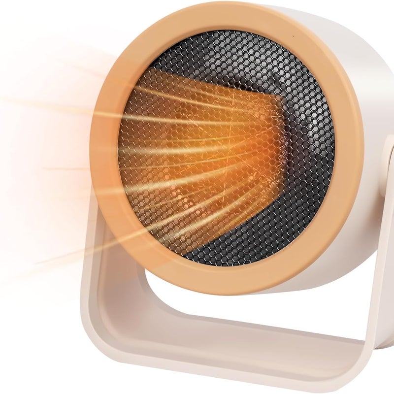 Przenośny ogrzewacz do biura, na patio, do garażu i domu, z zabezpieczeniem przed przegrzaniem i przewróceniem.