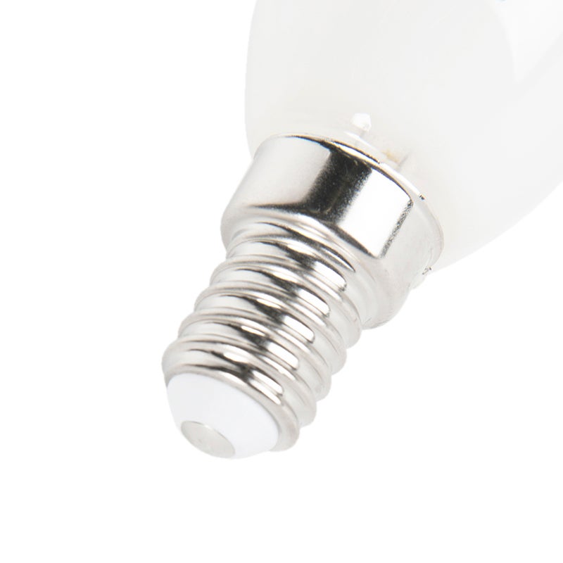 Lot de 3 ampoules LED à filament E14 dimmables Bougie F35 Mat 3W - 3