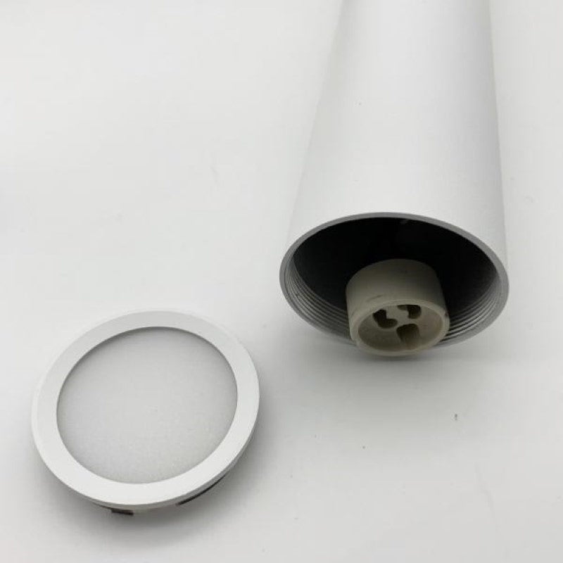 Luminaire Suspendu GU10 IP20 30cm Blanc - SILAMP - 5