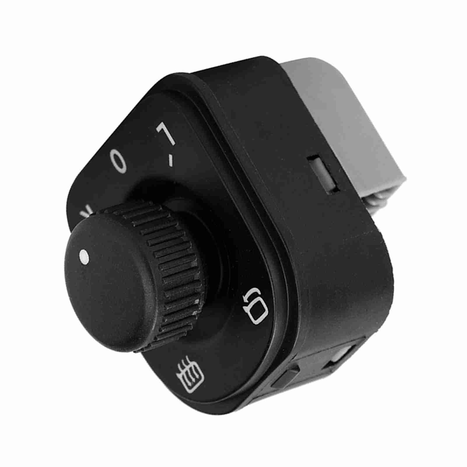 Bouton de commutateur de réglage du rétroviseur latéral chromé OEM Bouton de commutateur de réglage du rétroviseur latéral chromé OEM