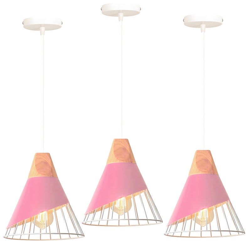 Wisząca lampa w stylu vintage, metalowy plafon przemysłowy, nowoczesny żyrandol z żarówką, lampa wisząca do jadalni, kawiarni, ciepłe światło 3000 K