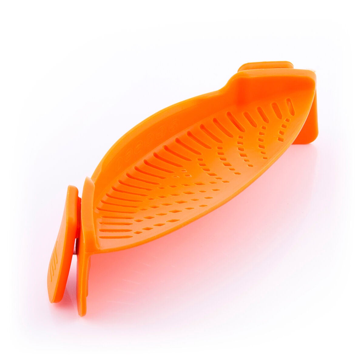 Coolinato – Scolapasta silicone pieghevole 24 c grigio – Colino per pasta, verdura e frutta