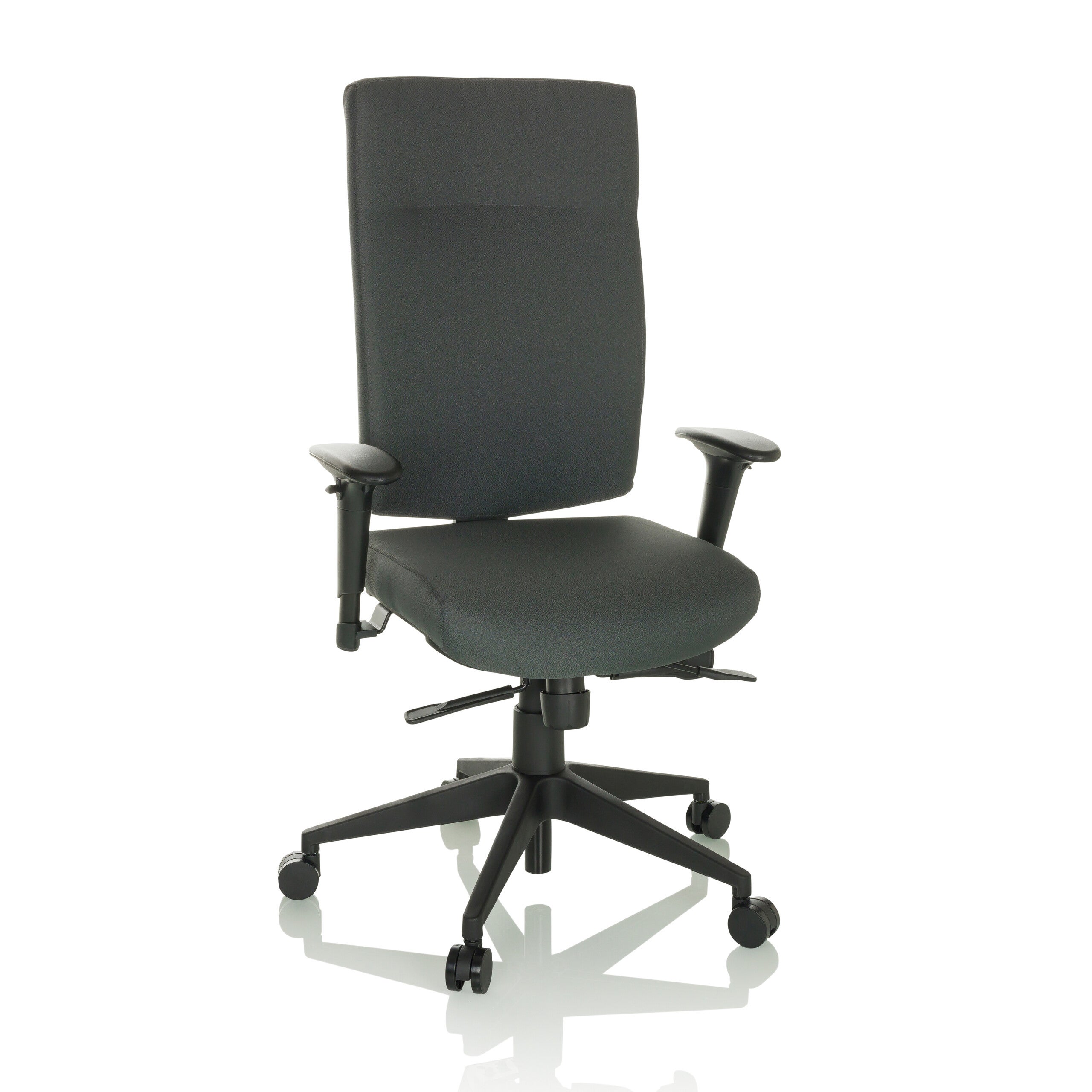 Krzesło biurowe / krzesło obrotowe PRO-TEC 300 tkanina antracyt hjh OFFICE