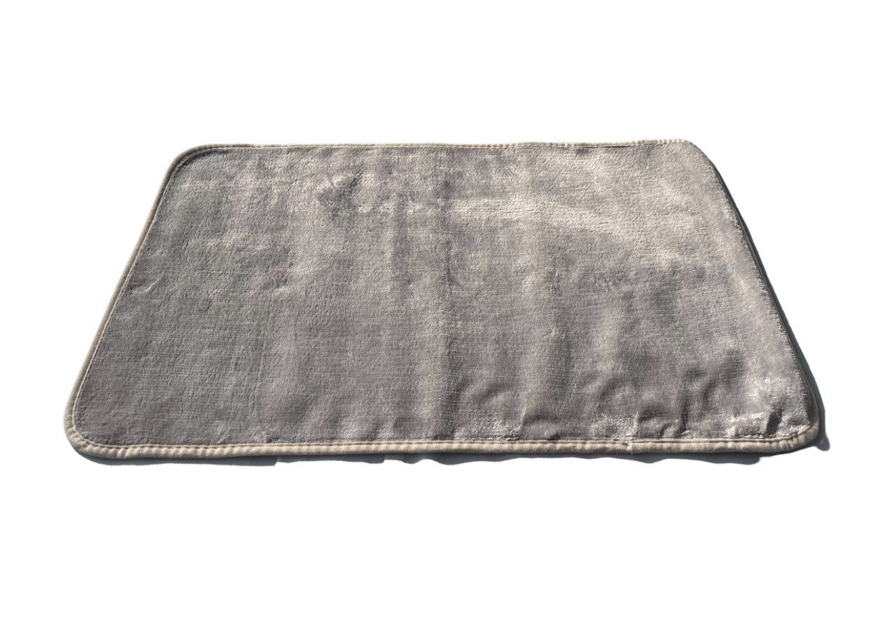 Tapis magique 2 en 1 Absorbant Anti-dérapant 45x70cm - Gris - 5