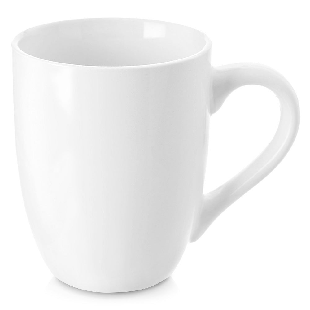 Kubek porcelanowy biały MONA, 300 ml
