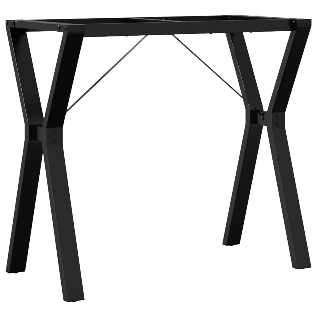 Pernas de mesa de jantar em estrutura em Y aço 80x40x73 cm - COMFORTXL - 6