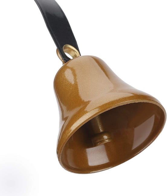 Campanelle Decorative In Metallo 400 Pezzi - Vintage Per Artigianato E Animali - Foto 9