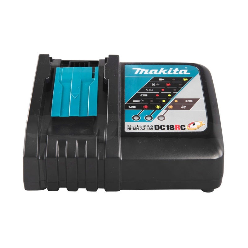 Perceuse visseuse MAKITA DDF484RTX6 18 V - 5 Ah - Ø 13 mm + Coffret 96 accessoires + 2 batteries LXT® 18V - 5Ah - 2
