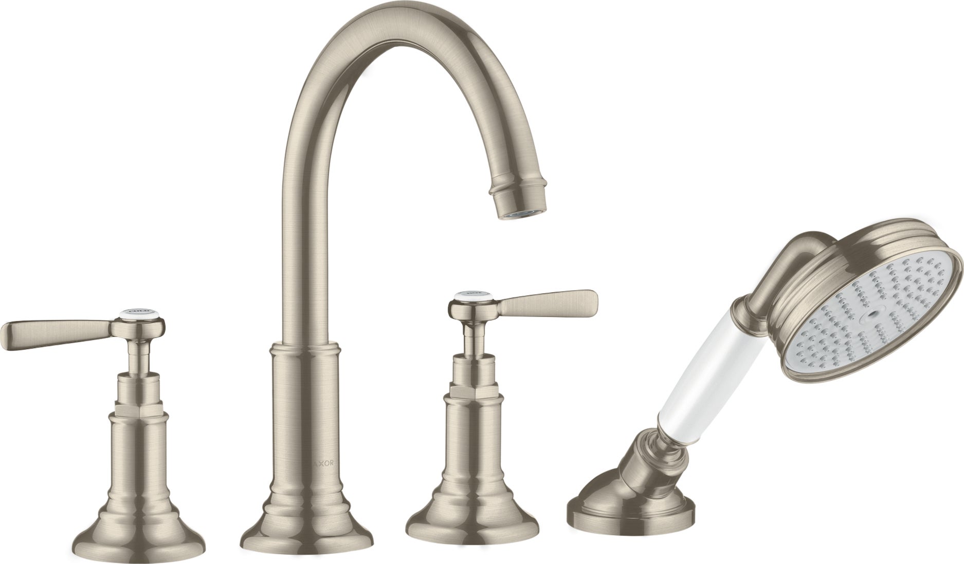 Hansgrohe Axor Montreux Handbrause – Gebürstetes Nickel, Design Im Belle Epoque Stil