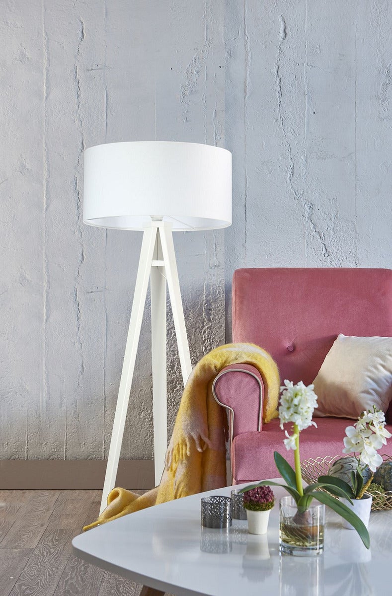 Lampa stojąca HOME 40 biała