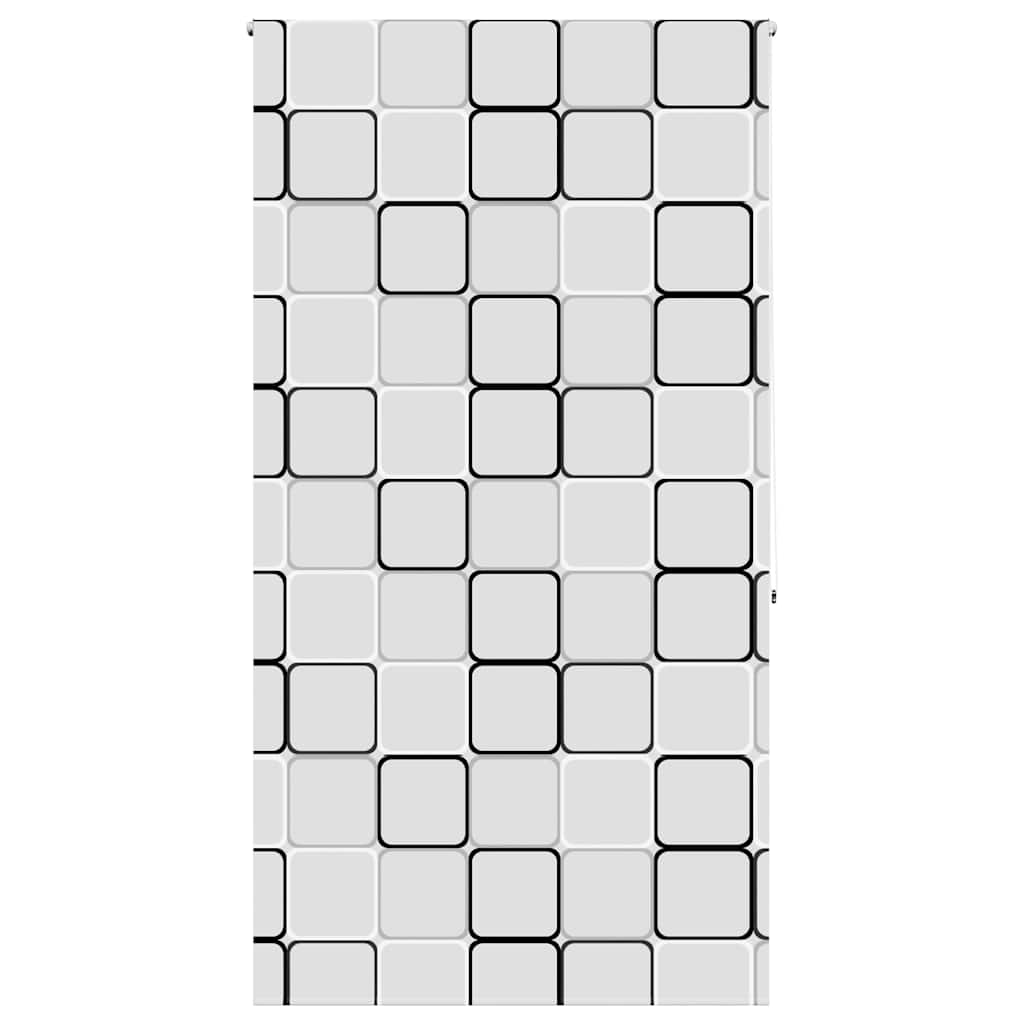 Tenda a Rullo per Doccia 140x240 cm Quadrati - Nion_MaxiStore