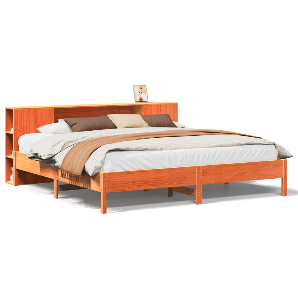 Łóżko Drewniane Rama Łóżka Sofa Brązowe Do Sypialni Pokoju 200x200cm